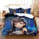 thumbnail image 1 of Game Goddess of Victory: Nikke Bedding Set Single Twin Full Size Bed Set Adult Kid Bedroom Duvet cover Sets Bed Sheets, 1 of 5