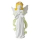 thumbnail image 2 of Estatua De ángel De Ni?a Rezando Figuras De Querubín Escultura De Resina Para Sala De Estar Regalo Verde 10.3x8x21.3cm, 2 of 5