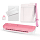 thumbnail image 1 of Kit Plastificadora Laminadora Rosa Hoby A4 + Guillotina 30cm, 1 of 5