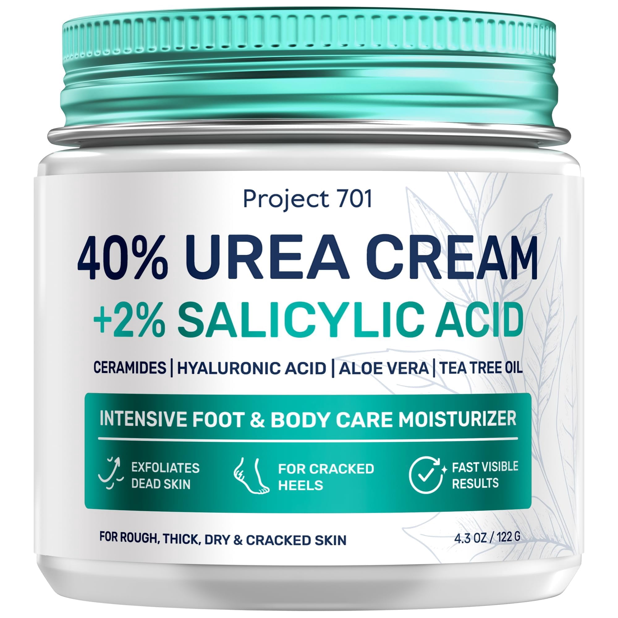 Crema De Urea Project 701 40% Para Eliminar Callos De Pies, 125 Ml