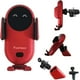 thumbnail image 1 of Cargador Inalámbrico para Coche - Sujeción Automática Inteligente, para iPhone y Samsung Para Montaje en Ventilación y Salpicadero - Rojo, 1 of 6