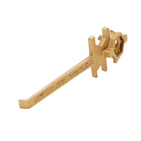 Llave sin chispas de aleación de bronce Vestil BNW-BX-W