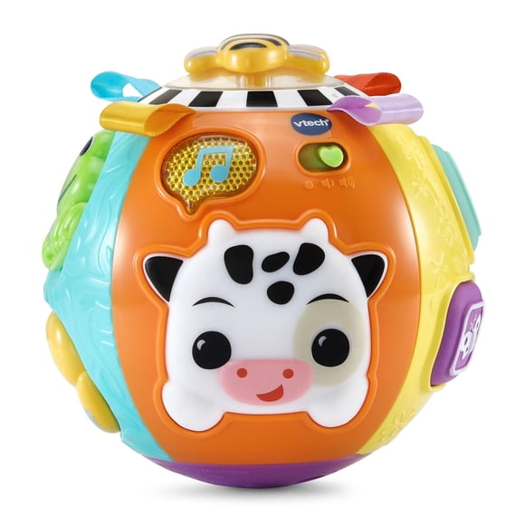 Pelota De Actividad Toy Baby On the moove Con Texturas De Color Naranja
