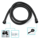 thumbnail image 2 of Manguera Flexible Negro Mate Repuesto Ducha Extensible 1.75m, 2 of 3