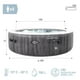 thumbnail image 3 of Spa Hot Tub Inflable Greywood Deluxe 4 Personas, 3 of 3