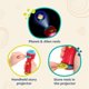 thumbnail image 4 of Linterna de proyector B. toys Light Me To The Moon durante más de 4 años, 4 of 6