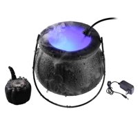 Bothyi - Mist Maker Fogger Fog Mister 12 Luces Led Fiesta Acuario Fuente De Agua
