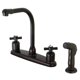 thumbnail image 1 of Grifo de cocina Kingston Brass FB755ZXSP Millennium, bronce aceitado, 1 of 3