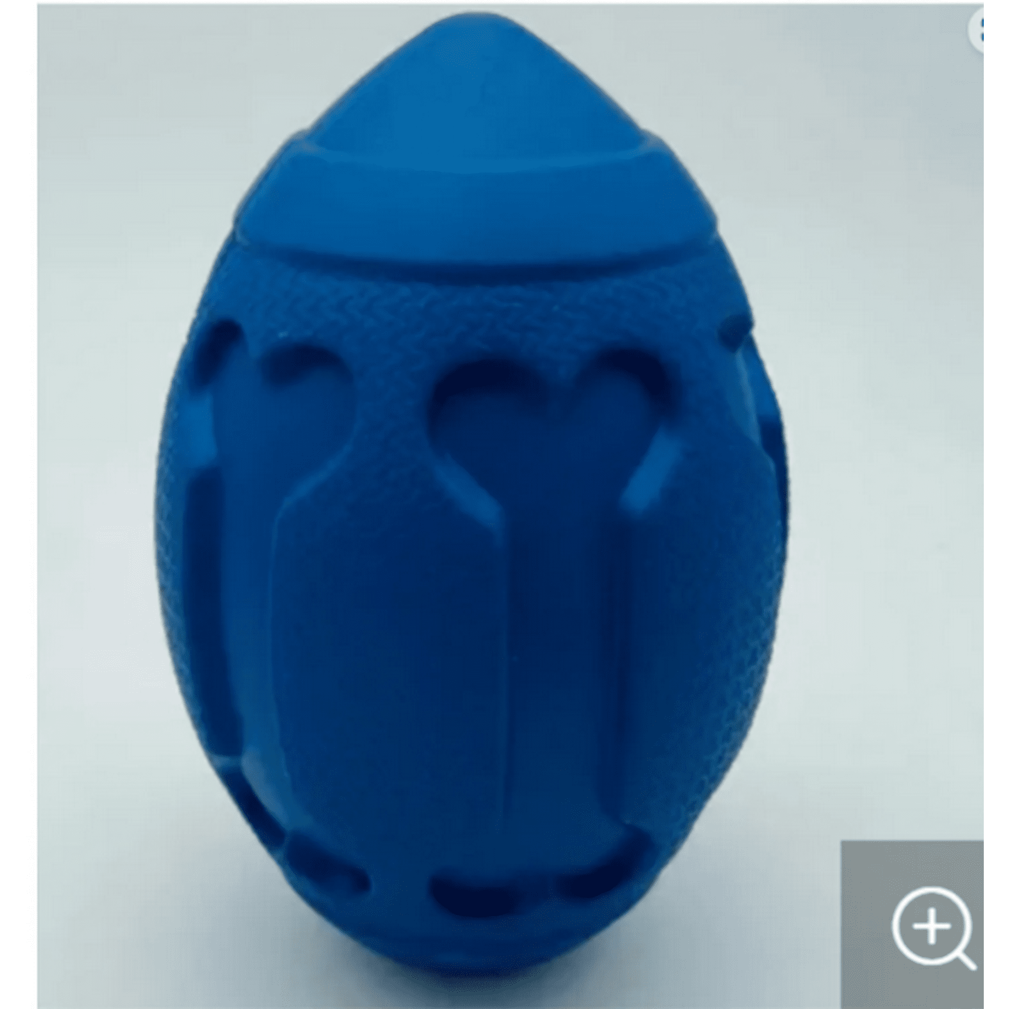 Genérico - Juguete Para Perros Pelota Diseño Huesos Azul