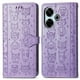 thumbnail image 1 of Funda Cartera FOXDOCK para Xiaomi Redmi 13 4G , Flip PU con Relieve de Gatos y Perros, Tarjetero y Soporte, 1 of 6