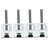 Bothyi - Patas Niveladoras De 4 Piezas, Pie Nivelador Duradero Para Sala De Estar, Tocador, Dormitorio, 100Mm