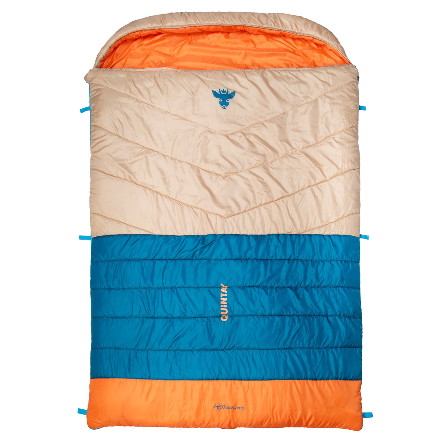 Bosscamp - Saco De Dormir Doble Quintay Xl
