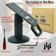 thumbnail image 4 of Soporte POS Hilipro Giratorio para Pax A35 – 12 cm Acero, 4 of 8