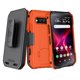 thumbnail image 1 of Funda Beltron DuraForce Pro 3 con clip giratorio para cinturón, naranja, 1 of 7