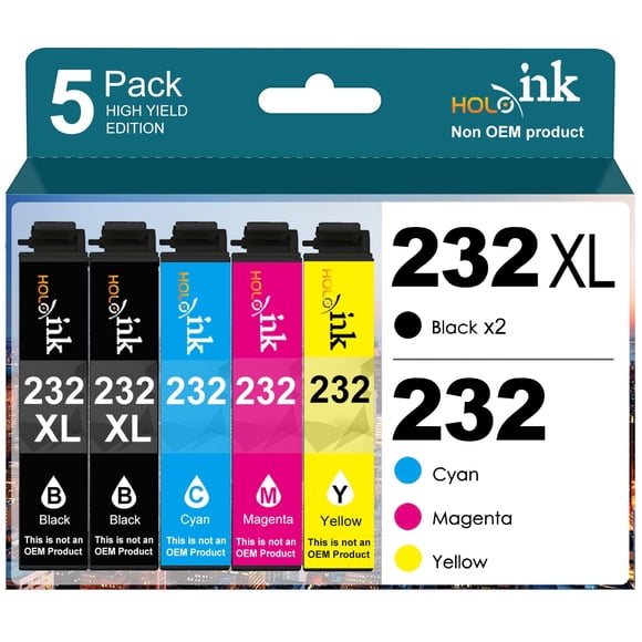 Cartuchos de tinta HOINKLO 232XL remanufacturados para Epson 232