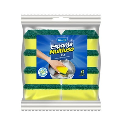 Esponja Lisa X 8 8 Un Lider