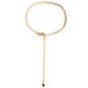 thumbnail image 1 of Cinturones de Cadena de Metal para Mujer INSPIRE CHIC Cinturones de Cadenas para la Cintura para Vestidos Jeans Cinturón Decorado 37.8" Bucle Redondo Dorado, 1 of 5