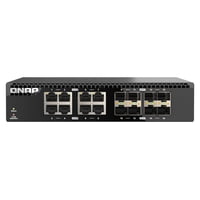 Switch Qsw-3216R-8S8T-Us De 16 Puertos Y 10 Gbe Para Montaje En Rack De Qnap