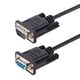 thumbnail image 1 of Cable RS232 StarTech.com 3 m Negro de cruce DB9 (macho a hembra), 1 of 5