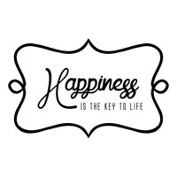 Rienda Libre Graphics - Decomural Happiness Inspirational Ws-34326