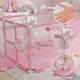 thumbnail image 4 of Corral de Seguridad Bebe 180 Cm. Con Aro y Arco + 30 Pelotitas Rosado, 4 of 6