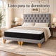 thumbnail image 2 of Cama Europea 2 Plazas Completa Base Dividida Capitoné Gris, 2 of 8