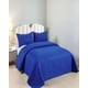 thumbnail image 4 of Cubrecama De Verano Unicolor Con Pompon King Color Azul Oscuro, 4 of 4