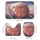 thumbnail image 3 of The Witcher Sirenas de las profundidades-theme 4-Piece Shower Curtain Set with Rugs, Waterproof Bathroom Decor Set Includes Bath Mat, U-Shaped Rug, Toilet Lid Cover and Curtain with Hooks, 3 of 6