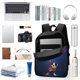 thumbnail image 3 of Wolfboy y la Fábrica de Todo-theme Backpack, Campus style schoolbag Bookbag with Adjustable Shoulder Straps And Large Zip Compartment, Unisex Travel Bags., 3 of 6