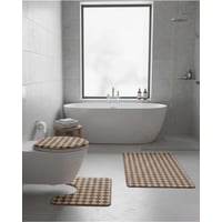 Mylhogar - Set De Baño 3 Piezas Suaves Y Absorbentes