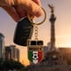 thumbnail image 2 of Llavero HONAV Copa Mundial de la FIFA 2026 Bandera de México, 2 of 4