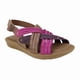thumbnail image 2 of Sandalia Exs Confort Tiras Cuero Burdeo, 2 of 5