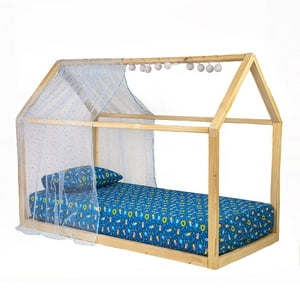 Mpa Decohogar - Cama Para Niños Base Cama Casa Costado Sb - Transición