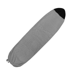 Magideal - Funda De Calcetín Para Tabla De Surf, Bolsa Protectora Para Tabla, Bolsa De Almacenamiento, Accesorios Para Deportes Acuáticos Suaves Elásticos Para , 180Cmx50Cm Negro
