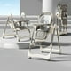 thumbnail image 3 of Silla de comer Plegable Multifuncional 3 en 1 de bebé Gris, 3 of 4