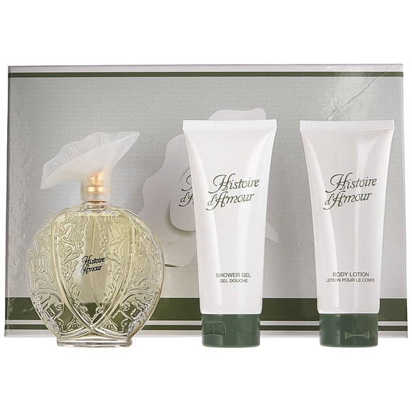 Perfume Aubusson Histoire d'Amour Eau de Toilette, 100 ml, juego de 3 unidades