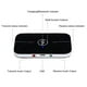 thumbnail image 4 of Adaptador Transmisor Receptor Bluetooth Auxiliar y RCA Batería 10 Hrs Jack 3.5mm USB Cuadrado grande, 4 of 5