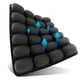 thumbnail image 1 of Cojín hinchable con tecnología CloudAir de Sondur™, color negro, 1 of 7