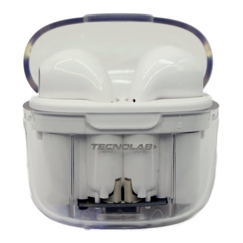 Tecnolab - Audífonos Blanco Inalámbricos Bluetooth Tws - Ps