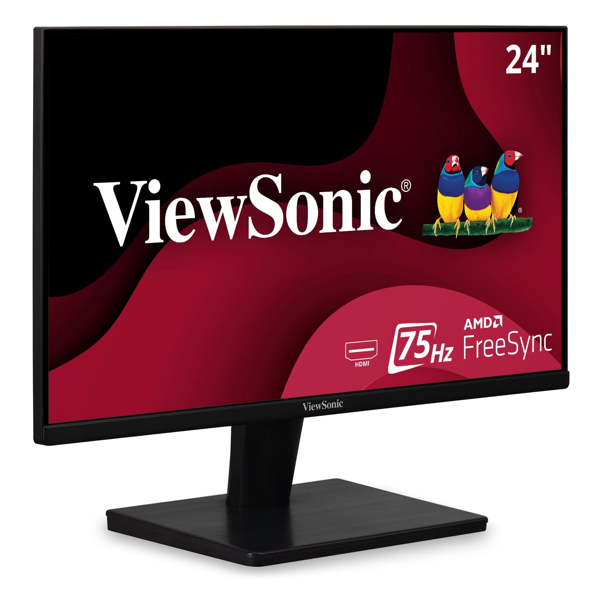 Monitor Viewsonic Vs2447m, 24 Pulgadas, 1080p, 75 Hz, Freesync, Hdmi, Vga
