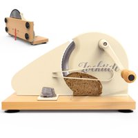 Cortador Manual De Pan Locktide Con Manivela Ajustable