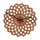 thumbnail image 3 of Reloj Para Colgar En La Pared, Reloj De Pared 3D De Madera Para Sala De Estar, Escuela, Hotel, Bar, Flor, 3 of 5