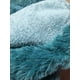 thumbnail image 3 of Cubrecama peludo 2 plazas Turquesa, 3 of 4
