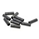thumbnail image 4 of 10Set 4/5 / 6mm Cuero Bayoneta Broches Cordones Extremos Joyería DIY Negro 18x6mm, 4 of 5