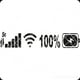 thumbnail image 1 of Sticker Wi-Fi Señal Energía Power Smartphone Auto Camioneta, 1 of 3