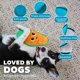 thumbnail image 4 of Juguete para perro Outward Hound 25 cm color zanahoria, peluche chirriante, 4 of 7