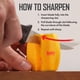 thumbnail image 3 of Afilador de cuchillos Smith's 2Step grueso y fino, 3 of 3