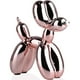 thumbnail image 1 of Figura Decorativa De Perro Globo Decoración Del Hogar, 10*10*4cm Estatua De Perro Con Globo Galvanizado Brillante, Figura De Animal De Globopequeño, Escultura Artística, Decoración Moderna, 1 of 5