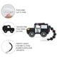 thumbnail image 2 of Set de juguetes para la dentición Cuebo Baby Construction Vehicles con clip, 2 of 6