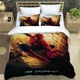 thumbnail image 1 of Cartoon Spider-Man print Bedding Sets exquisite bed supplies set duvet cover bed comforter set bedding set luxury birthday gift, 1 of 5